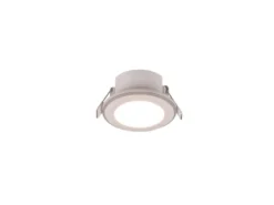 LED Einbaustrahler ARGUS Weiß mit Fernbedienung dimmbar & RGBW, Ø 8cm