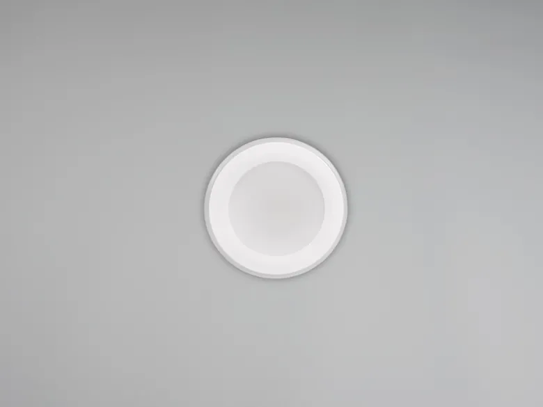 LED Einbaustrahler ARGUS Weiß mit Fernbedienung dimmbar & RGBW, Ø 8cm