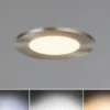 LED Einbaustrahler HIMAL 3er Set, dimmbar, 2 Lichtfarben für Badezimmer, Ø 8,5cm