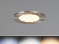 LED Einbaustrahler HIMAL 230V dimmbar mit 2 Lichtfarben für Badezimmer, Ø 8,5cm