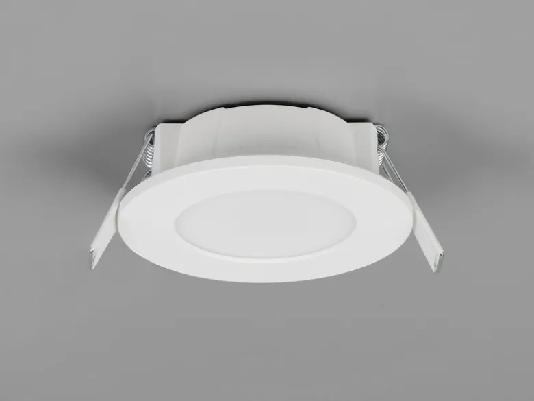 LED Einbaustrahler HIMAL 230V dimmbar mit 2 Lichtfarben für Badezimmer, Ø 8,5cm