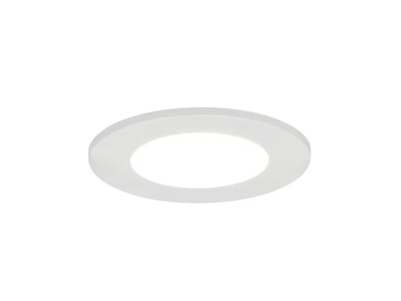 LED Einbaustrahler HIMAL 230V dimmbar mit 2 Lichtfarben für Badezimmer, Ø 8,5cm