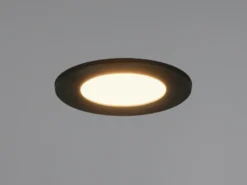 LED Einbaustrahler HIMAL 230V dimmbar mit 2 Lichtfarben für Badezimmer, Ø 8,5cm