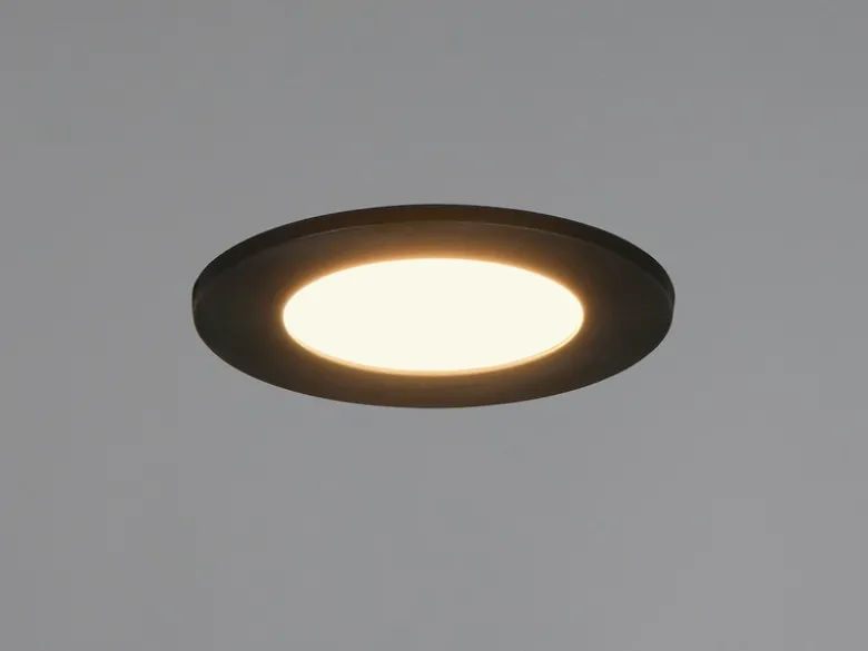 LED Einbaustrahler HIMAL 230V dimmbar mit 2 Lichtfarben für Badezimmer, Ø 8,5cm