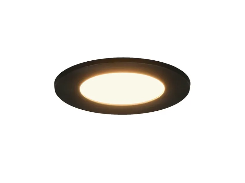 LED Einbaustrahler HIMAL 230V dimmbar mit 2 Lichtfarben für Badezimmer, Ø 8,5cm