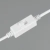 LED Einbaustrahler KIBO 230V mit 3 Lichtfarben inklusive Tageslichtweiß, B: 12cm
