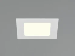 LED Einbaustrahler KIBO 230V mit 3 Lichtfarben inklusive Tageslichtweiß, B: 12cm