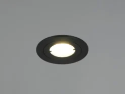 LED Einbaustrahler LAMONT 230V dimmbar, Badezimmer geeignet, Ø 8cm