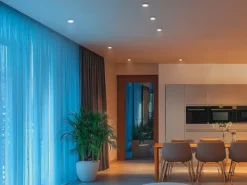 LED Einbaustrahler LAMONT 230V dimmbar, Badezimmer geeignet, Ø 8cm