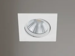 LED Einbaustrahler PAMIR eckig schwenkbar dimmbar Weiß 5,5W - Deckenbeleuchtung