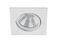 LED Einbaustrahler PAMIR eckig schwenkbar dimmbar Weiß 5,5W - Deckenbeleuchtung