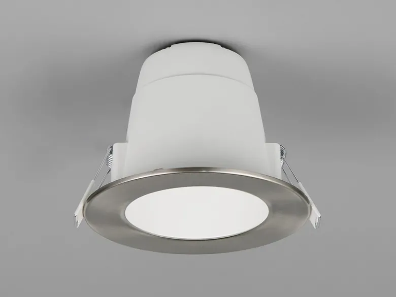 LED Einbaustrahler 230V 3er Set dimmbar, 3 Lichtfarben für Badezimmer, Ø 11cm