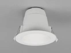 LED Einbaustrahler VIRUNGA 230V dimmbar, 3 Lichtfarben für Badezimmer, Ø 11cm