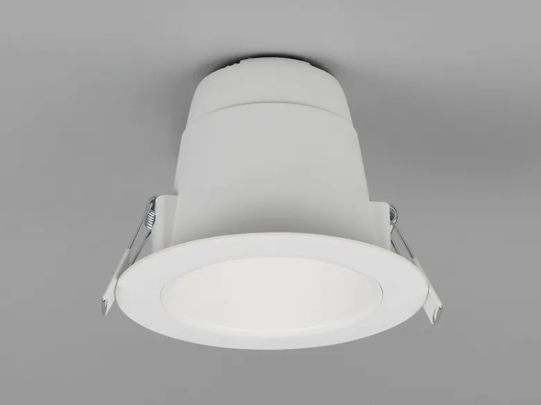 LED Einbaustrahler VIRUNGA 230V dimmbar, 3 Lichtfarben für Badezimmer, Ø 11cm
