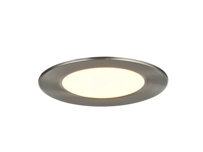 LED Einbaustrahler VIRUNGA 230V dimmbar, 3 Lichtfarben für Badezimmer, Ø 11cm