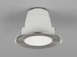 LED Einbaustrahler VIRUNGA 230V dimmbar, 3 Lichtfarben für Badezimmer, Ø 11cm