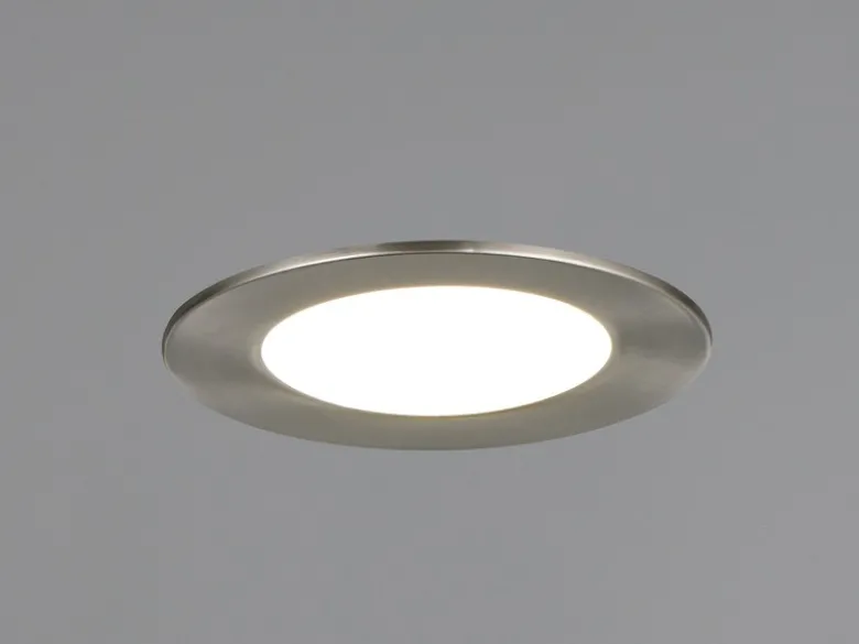 LED Einbaustrahler VIRUNGA 230V dimmbar, 3 Lichtfarben für Badezimmer, Ø 11cm