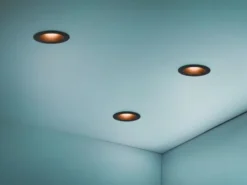LED Einbaustrahler VIRUNGA 230V dimmbar, 3 Lichtfarben für Badezimmer, Ø 11cm
