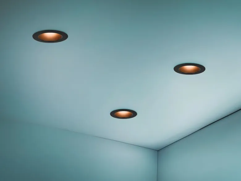 LED Einbaustrahler VIRUNGA 230V dimmbar, 3 Lichtfarben für Badezimmer, Ø 11cm