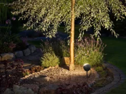 LED-Erdspießstrahler / Gartenstrahler LECCE 40cm Aluminium, schwenkbar, 4W, IP44
