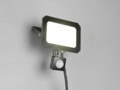LED Flutlichtstrahler FUNCHAL 30W mit Bewegungsmelder, IP44, Breite 14,5cm