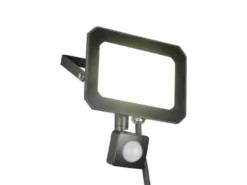 LED Flutlichtstrahler FUNCHAL 30W mit Bewegungsmelder, IP44, Breite 14,5cm