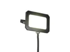 LED Flutlichtstrahler FUNCHAL 20W Aluminium Schwarz, IP65, Breite 12cm