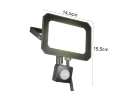 LED Flutlichtstrahler mit Bewegungsmelder 30W, IP44, mit Anschlussbox