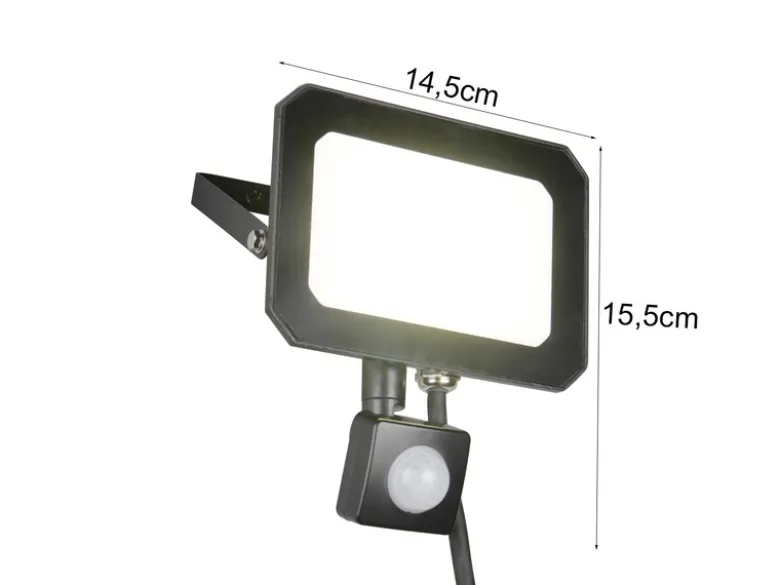 LED Flutlichtstrahler mit Bewegungsmelder 30W, IP44, mit Anschlussbox
