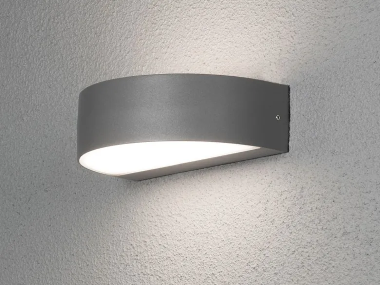 LED Hausnummernleuchte MONZA Außenwandleuchte up & down, Anthrazit
