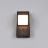 LED Innen Wandleuchte RAGLAN schwenkbar mit Schalter Schwarz, Höhe 15cm