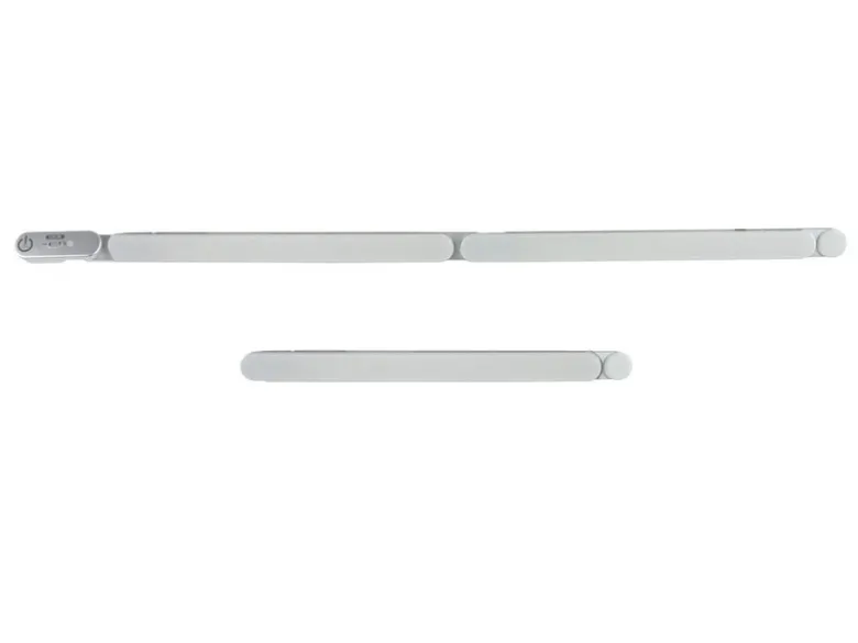 LED Küchen Unterbauleuchten SET flach für Eckmontage, Gesamtlänge 90cm