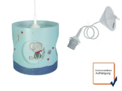 LED Kinderzimmer Deckenleuchte Lampenschirm drehend Motiv Lolo Lombardo