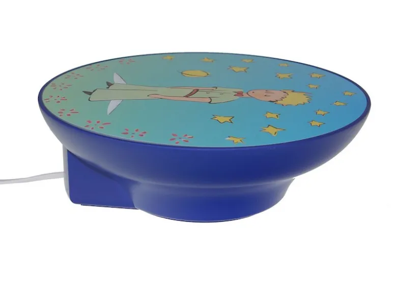 LED Kinderzimmer Wandlampe Kleiner Prinz Blau, Ø 25cm