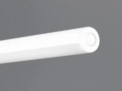 LED Klemmleuchte NEVADA Weiß dimmbar & 3 Lichtfarben, Höhe 38-69cm