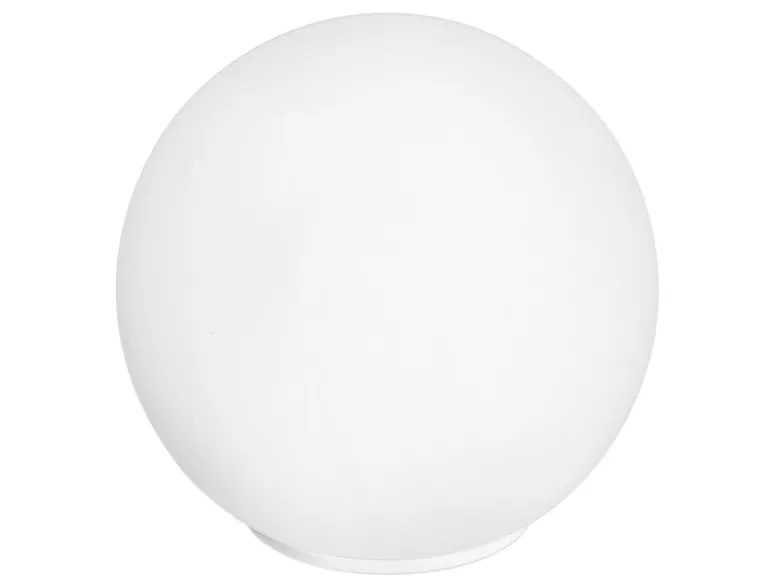 LED Kugel Tischleuchte Glaskugel Lampenschirm in Opalweiß, Ø 35cm