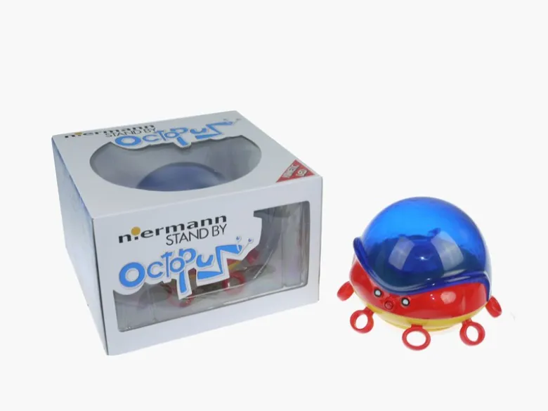LED Nachtlicht OCTOPUS, projiziert Wellen ins Kinderzimmer, Abschaltautomatik