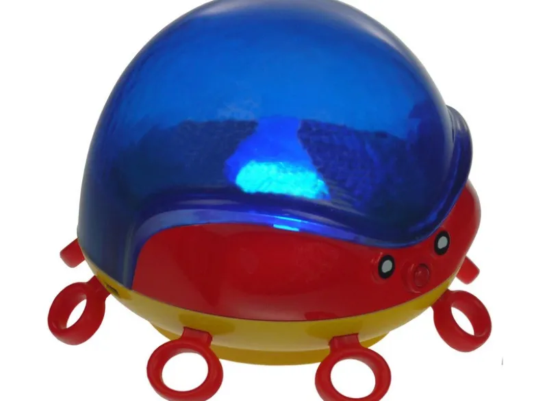 LED Nachtlicht OCTOPUS, projiziert Wellen ins Kinderzimmer, Abschaltautomatik