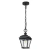 LED Outdoor Hängelampe Kettenlaterne Landhausstil, max. Höhe 141cm