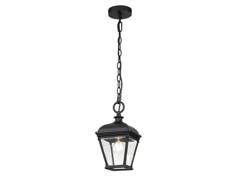 LED Outdoor Hängelampe Kettenlaterne Landhausstil, max. Höhe 141cm