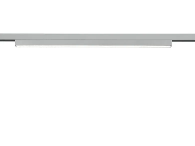 LED Panel Grau Breite 50,5cm für 2-Phasen Schienensystem DUOline
