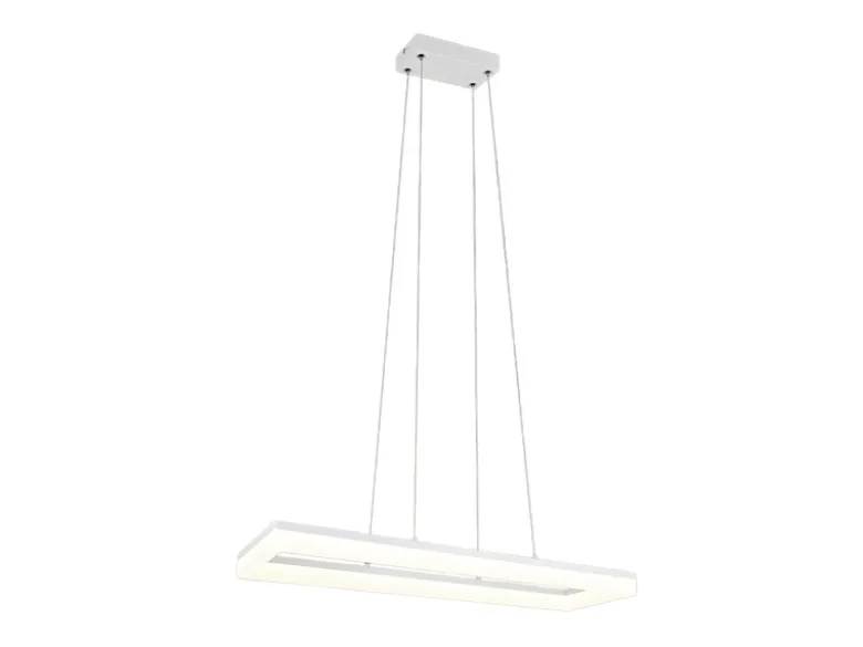 LED Pendelleuchte CAMINO modern in Weiß, Breite 70cm