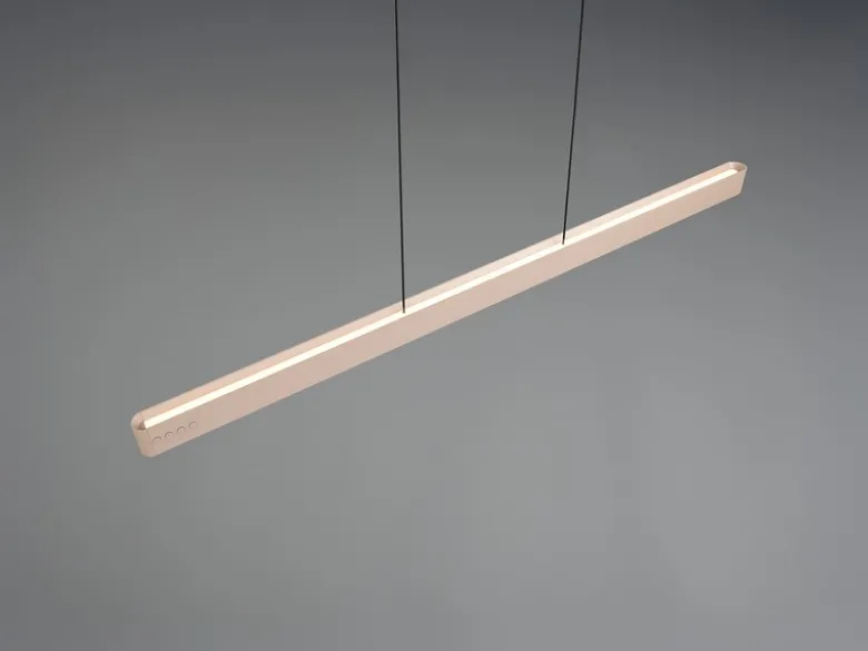 LED Pendelleuchte DONEGAL elektrisch höhenverstellbar, Tageslicht, Breite 150cm