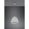LED Pendelleuchte einflammig Metall Grau rund, Ø 40cm