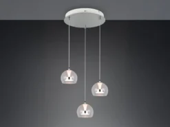 LED Pendelleuchte FLYNT mit Switch Dimmer & Lichtfarbe einstellbar, Ø 42cm