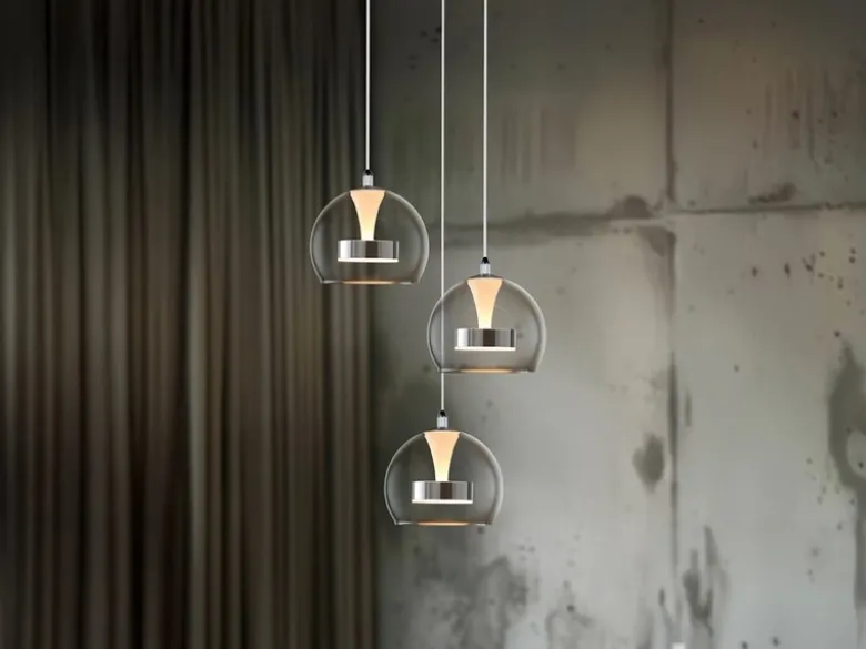 LED Pendelleuchte FLYNT mit Switch Dimmer & Lichtfarbe einstellbar, Ø 42cm