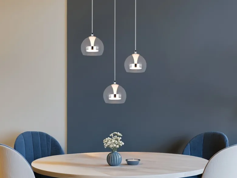 LED Pendelleuchte FLYNT mit Switch Dimmer & Lichtfarbe einstellbar, Ø 42cm