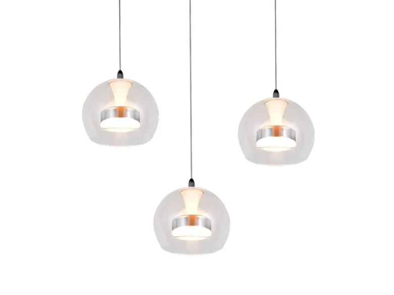 LED Pendelleuchte FLYNT mit Switch Dimmer & Lichtfarbe einstellbar, Ø 42cm