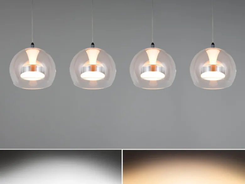 LED Pendelleuchte FLYNT mit Switch Dimmer & Lichtfarbe einstellbar, Breite 97cm