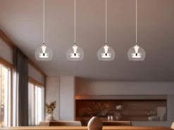LED Pendelleuchte FLYNT mit Switch Dimmer & Lichtfarbe einstellbar, Breite 97cm